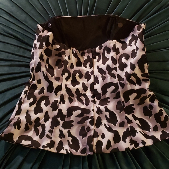 Cache animal print tube top. - Picture 3 of 4